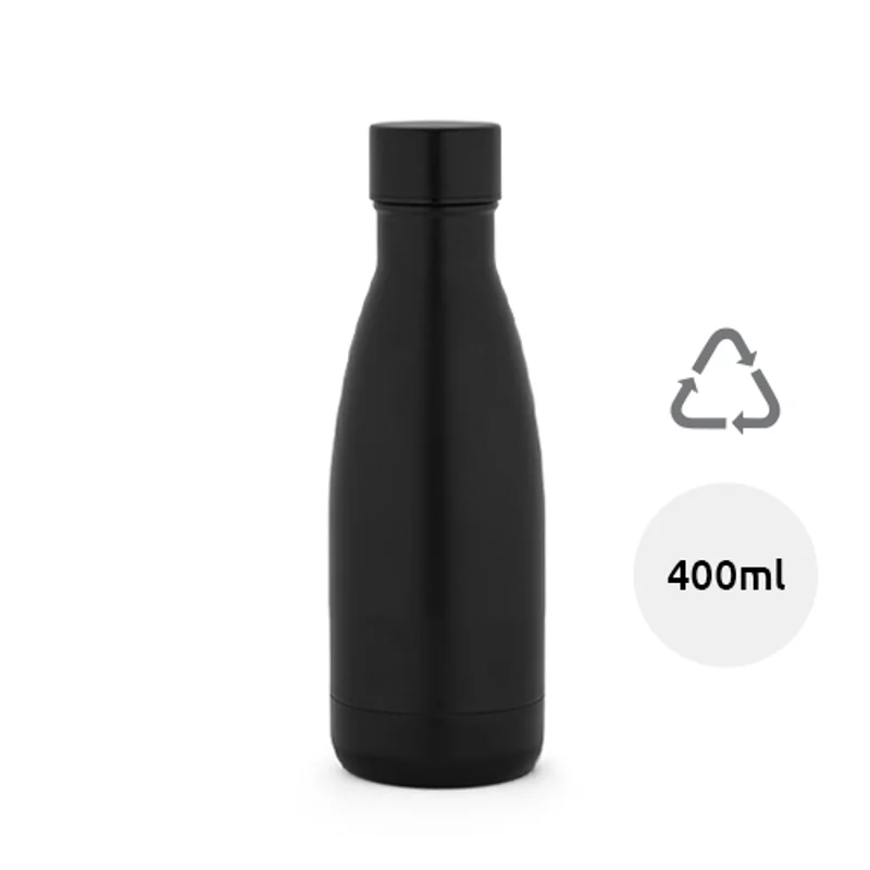 Borraccia termica in acciaio inox riciclato finitura opaca 400 mL