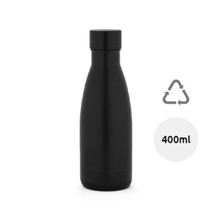 Borraccia termica in acciaio inox riciclato finitura opaca 400 mL