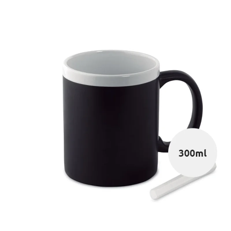Tazza effetto lavagna 300ml