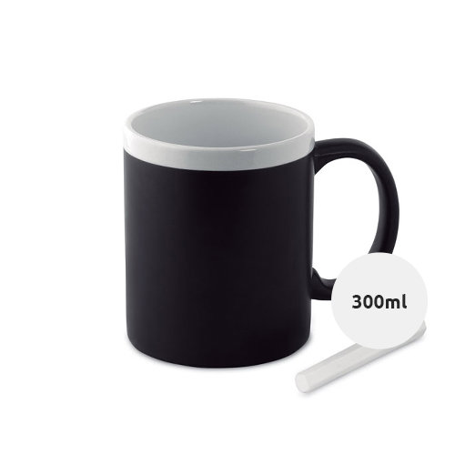 Tazza effetto lavagna 300ml