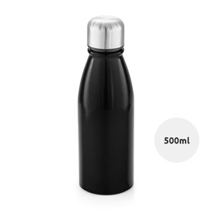 Borraccia in alluminio da 500 ml con tappo in acciaio inossidabile