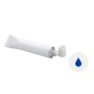 Penna a sfera a forma di tubo e refill blu