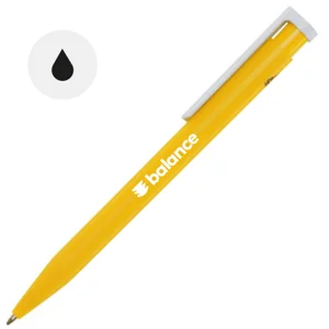 Penna a sfera in plastica riciclata refill nero