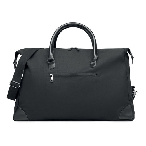 Borsa da viaggio in tela da 340gr e con fodera in RPET e conghie robuste removibili e regolabili 55X25X36cm