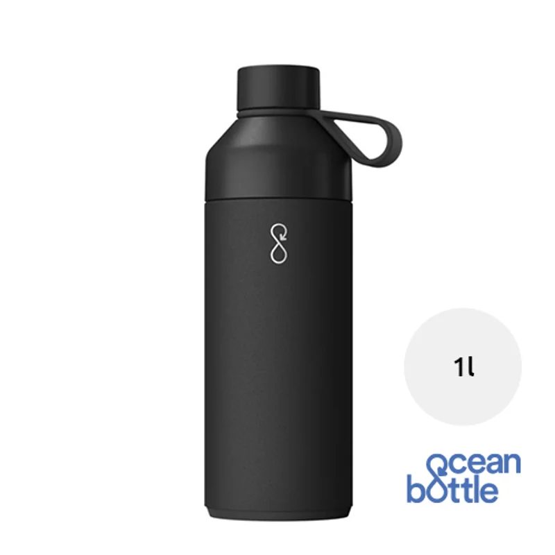 Borraccia Ocean Bottle in acciaio inox e plastica riciclata con isolamento sottovuoto da 1000ml