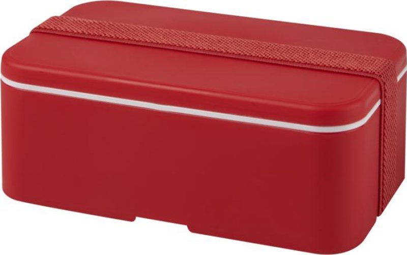 Porta pranzo in plastica priva di BPA e fascia di chiusura in RPET da 700ml