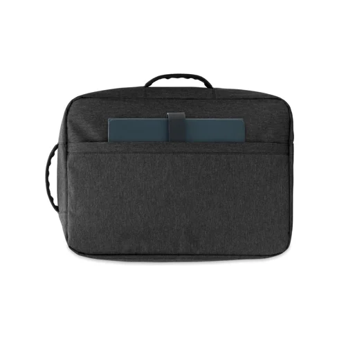 Zaino porta pc da 15" in poliestere riciclato con grande tasca centrale