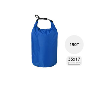 Borsa impermeabile colorata in poliestere con chiusura a moschettone da 190T 35x17cm