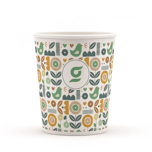 Bicchieri in carta da 270ml completamente personalizzabili