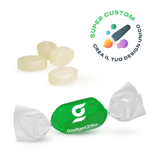 Caramelle avvolte in carta personalizzata in Kg