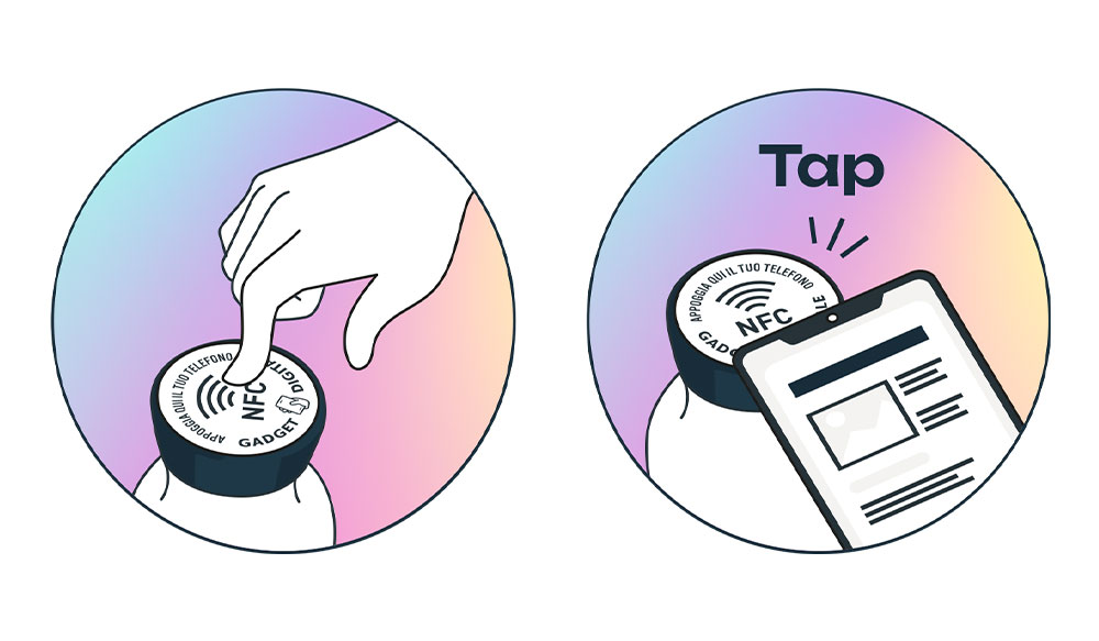 Con i nostri adesivi NFC qualsiasi gadget può diventare smart