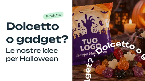 Caramelle personalizzate per Halloween: gadget golosi per il tuo brand