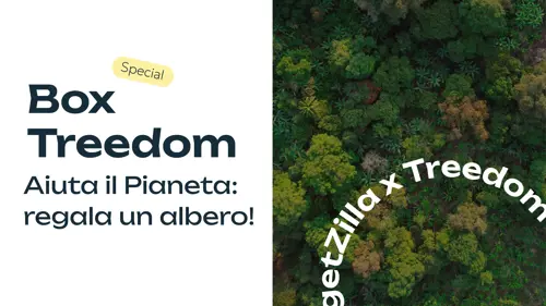 GadgetZilla x Treedom: Insieme per un Pianeta più Verde