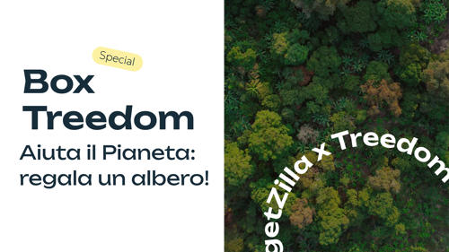 GadgetZilla x Treedom: Insieme per un Pianeta più Verde