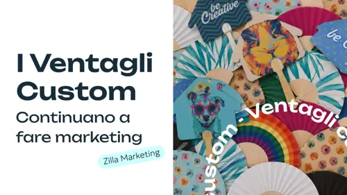 Ventagli personalizzati: il gadget che da oltre un secolo continua a fare marketing