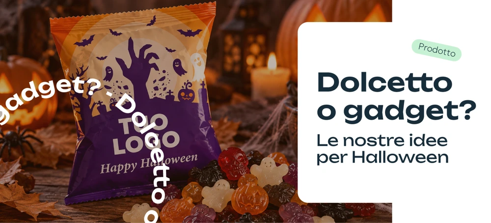 Caramelle personalizzate per Halloween: gadget golosi per il tuo brand