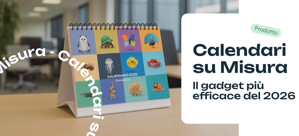 Calendari personalizzati: un gadget che dura tutto l’anno